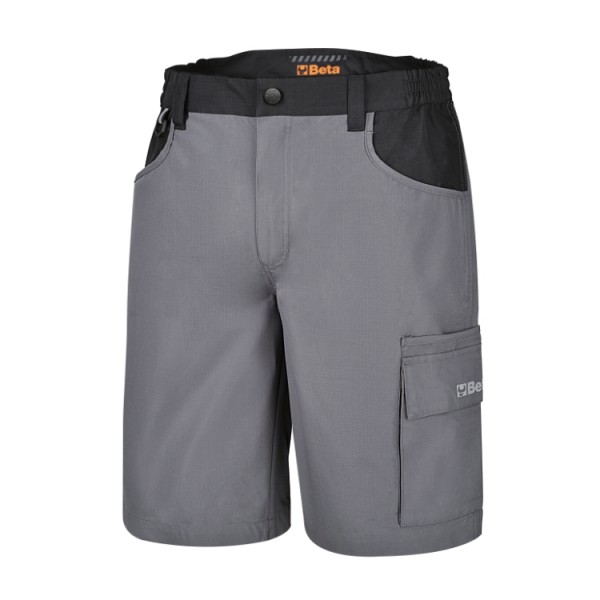 Beta Workwear 7821SG Stretch work Bermuda shorts, multipocket style, lightweight