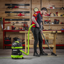 Sealey PC150BV BuilderVac®15L M Class Vacuum Cleaner Wet & Dry with Stainless Steel Drum 1400W/230V - FILTER SHAKE / AUTO START / ACCESSORIES Included