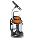 BETA Tools 1874 Solid and fluid vacuum cleaner, 50L, stainless steel drum, max. power: 1350 W, max. suction power: 240 mbar