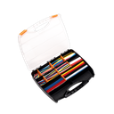 Sealey HST590MC  Heat Shrink Tubing Assortment 50, 100, 150 & 200mm 590pc - Mixed Colours