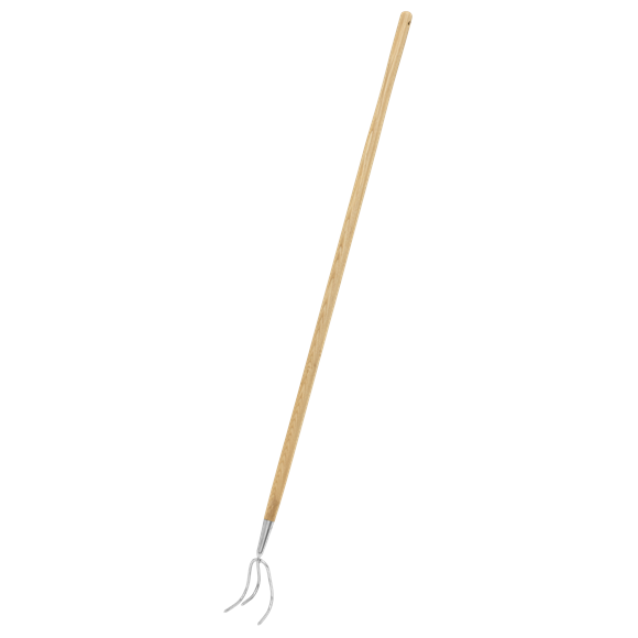 Sealey GTWH012 Garden Cultivator with Ash Handle & Stainless Steel Tines