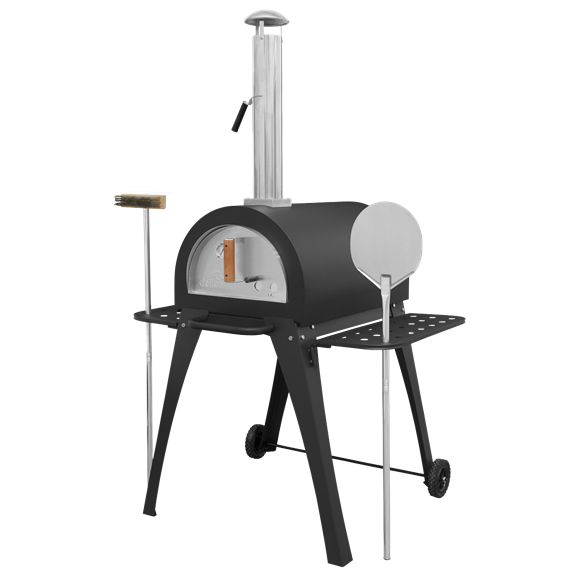 Sealey DG103 Outdoor Wood-Fired Pizza Oven & Smoker for pizza, fish, meat, vegetables and much more. Works with Untreated wood, logs or charcoal
