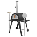 Sealey DG103 Outdoor Wood-Fired Pizza Oven & Smoker for pizza, fish, meat, vegetables and much more. Works with Untreated wood, logs or charcoal