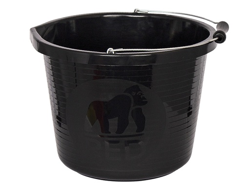 [GORPRMBK] Premium Bucket 14 litre (3 gallon) - Black