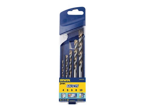 [IRW10501938] Cordless Multi-Purpose Drill Bit Set, 5 Piece 4-10mm
