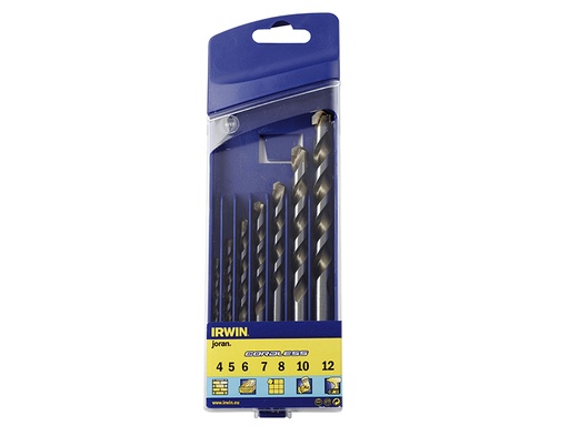 [IRW10501940] Cordless Multi-Purpose Drill Bit Set, 7 Piece 4-12mm