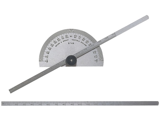 [MAW44] Protractor Type Depth Gauge Metric/Imperial 0-6in