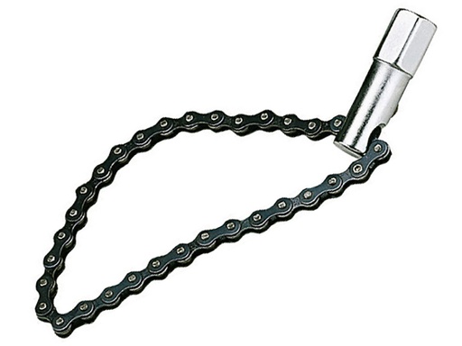 [TEN9120] 9120 Oil Filter Wrench chain strap 120mm Cap 1/2in Drive