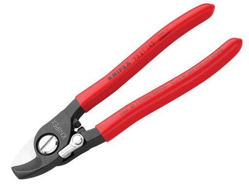 [KPX9521165] Cable Shears PVC Grip with Return Spring 165mm