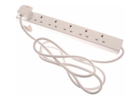[SMJB6W2MP] Extension Lead 240V 6-Way 13A 2m
