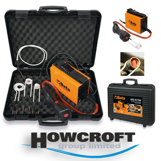 [1852R1750] Beta Tools 1852R1750 Portable Flameless Induction Heater 2 attachable coils