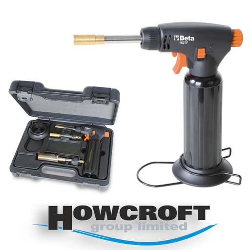 [1827F] Beta Tools 1827F Butane gas soldering iron, for deforming plastics and unlocking metal parts, 35g tank