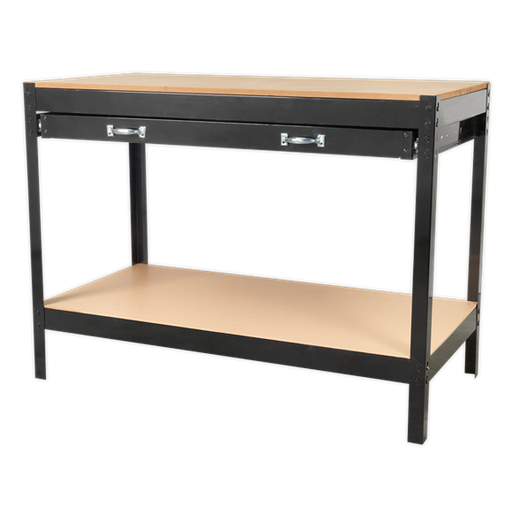[AP12160] Sealey AP12160 Workshop Industrial Workbench with Drawer 1.2m