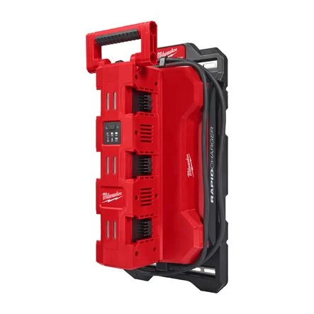 [M18 MPC6] Milwaukee M18 MPC6 4932498552 240v M18™ mobile PACKOUT™ six bay rapid battery charger