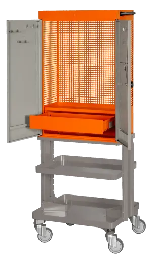 [1495CD60W] BAHCO 2-Door Wheeled Tool Cabinets 1495CD60W